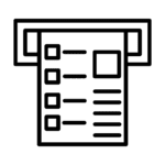 Máquina impressora de recibo